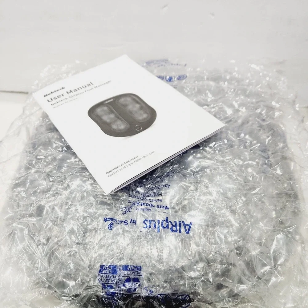 Shiatsu Foot Massager with Heat, Deep Kneading for Plantar Fasciitis Pain Relief